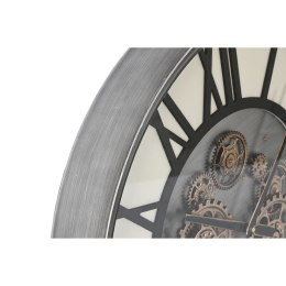 Zegar Ścienny Home ESPRIT Czarny Metal Szkło 60 x 8 x 60 cm