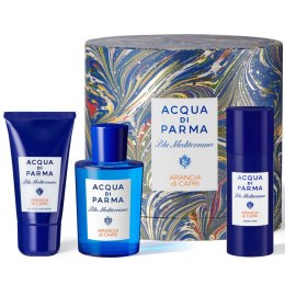Zestaw Perfum Unisex Acqua Di Parma Blu mediterraneo Arancia Di Capri EDT 3 Części
