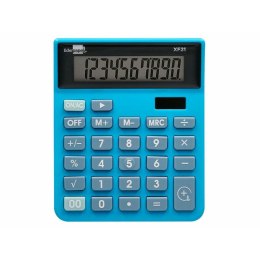 Kalkulator Liderpapel XF21 Niebieski Plastikowy