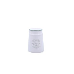 Pieprzniczka Quid Ozon Biały Ceramika Naturalny 6,1 x 6,1 x 8,7 cm