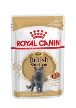 ROYAL CANIN FBN British Shorthair Adult - mokra karma dla dorosłego kota - 12x85g