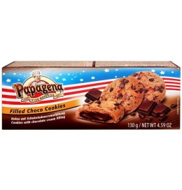 Papagena Choco Chip Ciastka z Kremem Czekoladowym 130 g