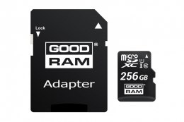 Karta microSD 256GB CL10 UHS I + adapter