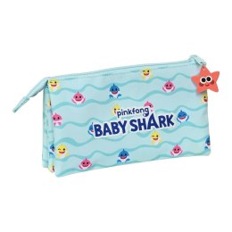 Torba szkolna Baby Shark Beach Day Żółty Jasnoniebieski (22 x 12 x 3 cm)