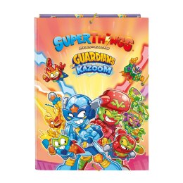 Folder SuperThings Guardians of Kazoom Fioletowy Żółty A4 (26 x 33.5 x 2.5 cm)