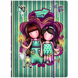 Folder Gorjuss Fireworks A4 Kasztanowy (24.8 x 9 x 33.4 cm)