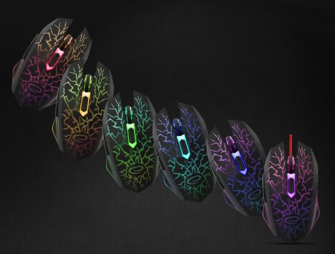 MYSZKA PRZEWODOWA DLA GRACZY 6D OPTYCZNA USB MX211 LIGHTNING