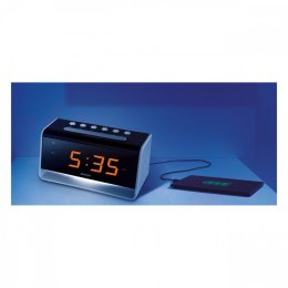 Zegar z budzikiem i nocnym światlem SDC 4400 LED