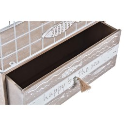 Moździerz kuchenny DKD Home Decor Drewno Metal 26,5 x 10,5 x 28,5 cm Ryby