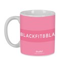 Kubek BlackFit8 Glow up Ceramika Różowy (350 ml)