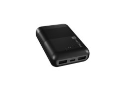 Powerbank Trevi Compact 10000mAh 2x USB + USB-C Czarny