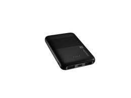 Powerbank Trevi Compact 5000mAh 2x USB + USB-C Czarny