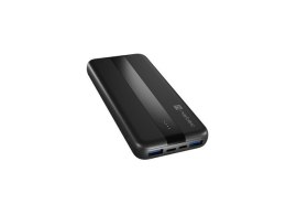 Powerbank Trevi Slim Q 10000mAh 2x USB QC 3.0 + 1x USB-C PD Czarny