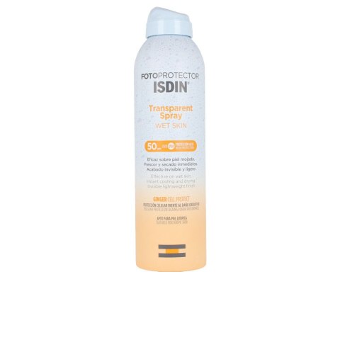 Spray z filtrem do opalania Isdin Fotoprotector Spf 50+ Suchy Odświeżający (250 ml)