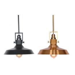 Lampa Sufitowa DKD Home Decor Czarny Złoty Metal 50 W (2 Sztuk)