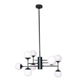 Lampa Sufitowa DKD Home Decor Szkło Czarny (76.2 x 76.2 x 40.64 cm)