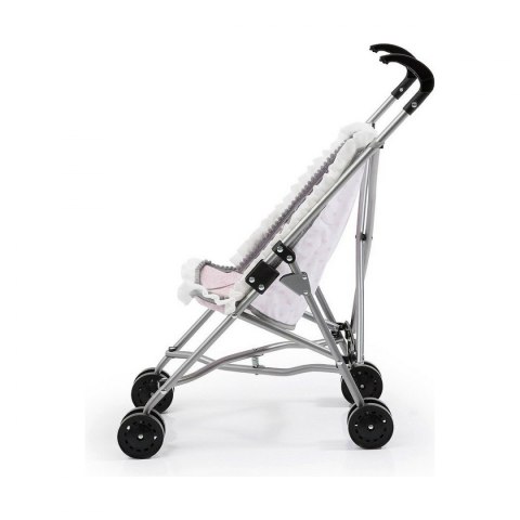 Krzesełko dla Lalek Reig Parasol Biały Różowy Kropki