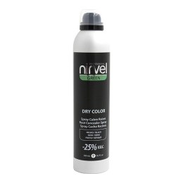 Spray do Siwych Włosów Green Dry Color Nirvel Green Dry Czarny (300 ml)