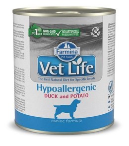 FARMINA Vet Life Hypoallergenic Duck & Potato - mokra karma dla psa - 300g