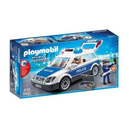 Auto Podświetlane z Dźwiękiem City Action Police Playmobil Squad Car with Lights and Sound