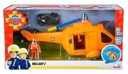 Helikopter Wallaby II z figurką Strażak Sam