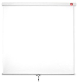 Ekran ścienny ręczny Wall Standard 200 (1:1, 200x200cm, powierzchnia biała, matowa)