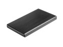 Kieszeń zewnętrzna HDD sata RHINO 2,5 USB 2.0 Aluminium Black