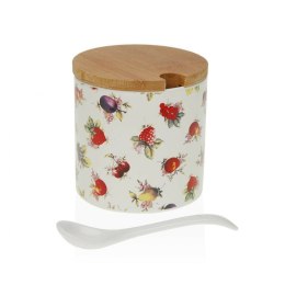 Pojemnik na Cukier Versa Strawberry Ceramika (8 x 8 x 8 cm)