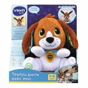 Pluszak wydający Dżwięk Vtech Baby Doggie Talks With Me FR Wielokolorowy (1 Części)