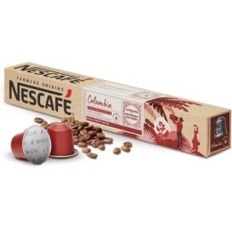 Kawa w kapsułkach FARMERS ORIGINS Nescafé COLOMBIA Bezkofeinowa (10 uds)
