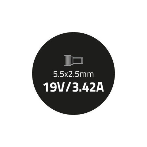 Zasilacz do Toshiba 65W | 19V | 3.42A | 5.5*2.5
