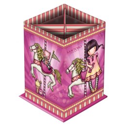 Pojemnik na ołówki Gorjuss Carousel Różowy Karton (8.5 x 11.5 x 8.5 cm)