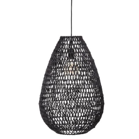 Lampa Sufitowa Atmosphera Tressé 40W Czarny Metal (55 x 37,5 cm)
