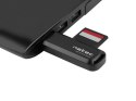 Czytnik kart pamięci Scarab 2 SD/Micro SD, USB 3.0 Czarny
