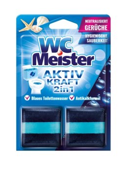 WC Meister Aktiv Kraft 2 in 1 Blaues 2x 50 g
