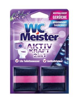 WC Meister Aktiv Kraft 2 in 1 Lila 2x 50 g