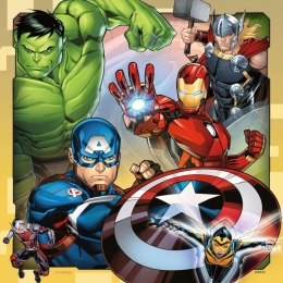 Puzzle 3x49 elementów Marvel Avengers