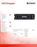 Dysk SSD FURY Renegade 4000G PCIe 4.0 NVMe M.2