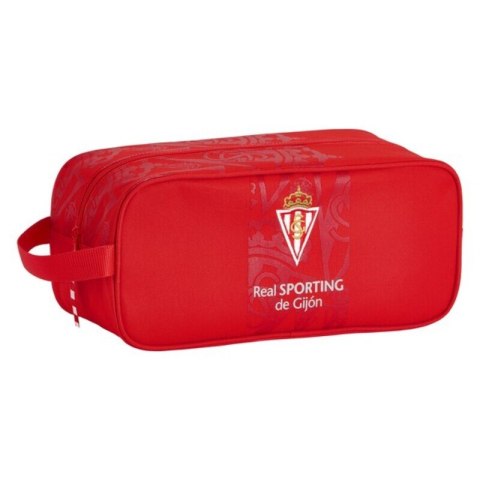 Torba podróżna na buty Real Sporting de Gijón Czerwony 34 x 15 x 14 cm