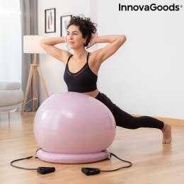 Piłka do jogi z pierścieniem stabilizującym i opaskami oporowymi Ashtanball InnovaGoods