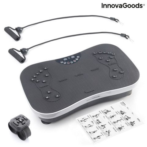 Platforma Wibracyjna do Ćwiczeń z Akcesoriami i Przewodnikiem z Ćwiczeniami Vybeform InnovaGoods