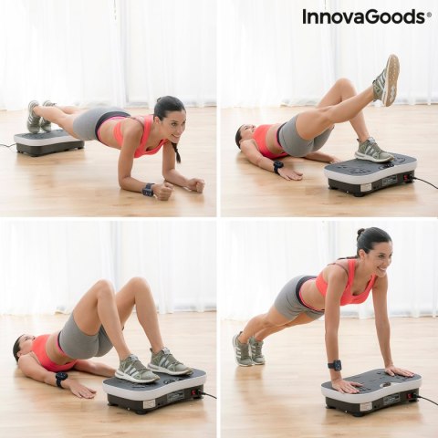 Platforma Wibracyjna do Ćwiczeń z Akcesoriami i Przewodnikiem z Ćwiczeniami Vybeform InnovaGoods