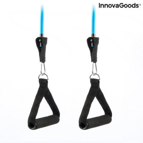 Zestaw Gum Oporowych z Akcesoriami i Przewodnikiem po Ćwiczeniach. Tribainer InnovaGoods 3 Sztuk