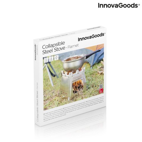 Składana Stalowa Kuchenka Kempingowa Flamet InnovaGoods