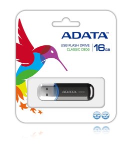 Pendrive ADATA C906 AC906-16G-RBK (16GB; USB 2.0; kolor czarny)