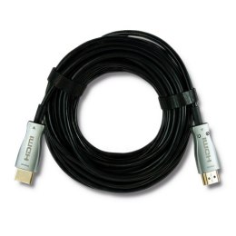 QOLTEC KABEL HDMI V2.0 A MĘSKI / A MĘSKI | AOC | 10M