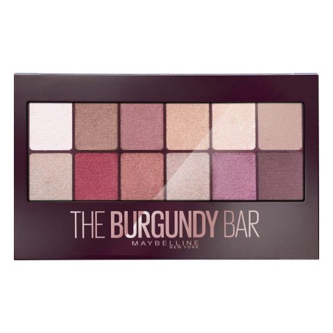 Paleta Cieni do Oczu The Burgundy Bar Maybelline (9,6 g)