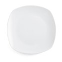Płaski Talerz Quid Novo Vinci Biały Ceramika Ø 26,6 cm 26,6 cm (6 Sztuk) (Pack 6x)