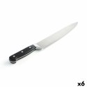 Nóż kuchenny Quid Professional Inox Chef Black Czarny Metal 25 cm (Pack 6x)