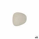 Płaski Talerz Bidasoa Ikonic Biały Ceramika 14 x 13,6 cm (12 Sztuk) (Pack 12x)